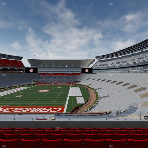 Bryant-Denny Stadium - Section South Zone 9 Seat View