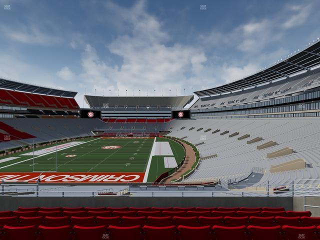 Bryant-Denny Stadium - Section South Zone 9 Seat View