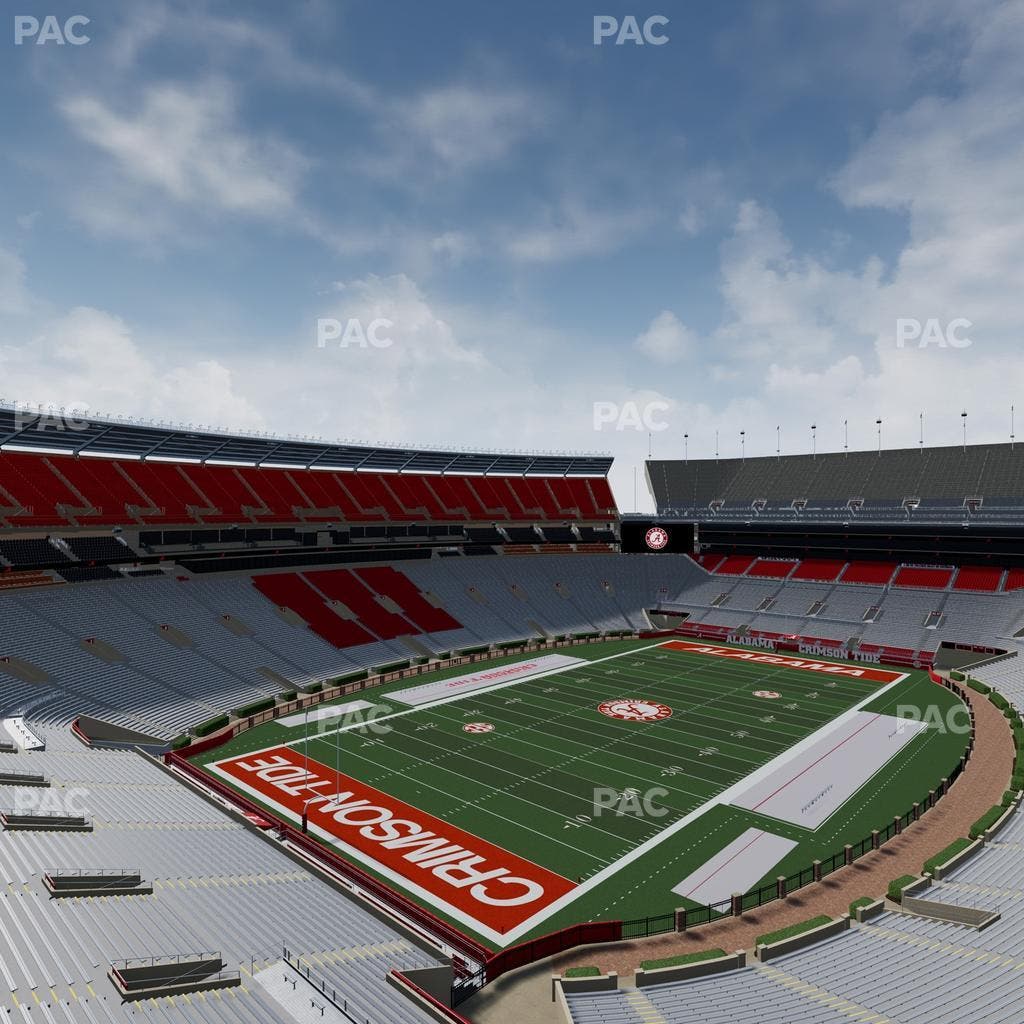 Bryant-Denny Stadium - Section Ss 1 Seat View
