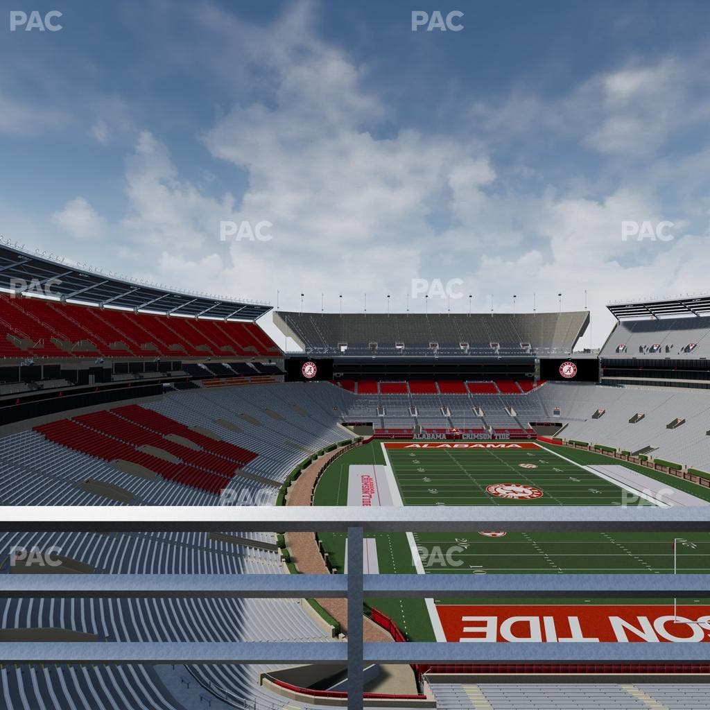 Bryant-Denny Stadium - Section Ss 10 Seat View
