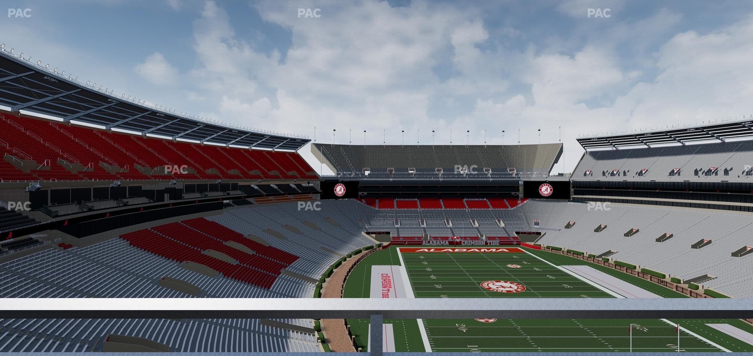 Bryant-Denny Stadium - Section Ss 10 Seat View
