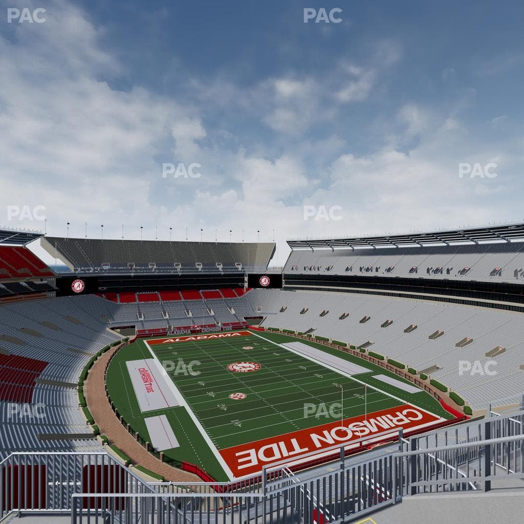 Bryant-Denny Stadium - Section Ss 11 Seat View