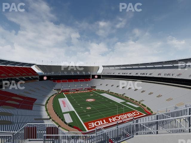 Bryant-Denny Stadium - Section Ss 11 Seat View