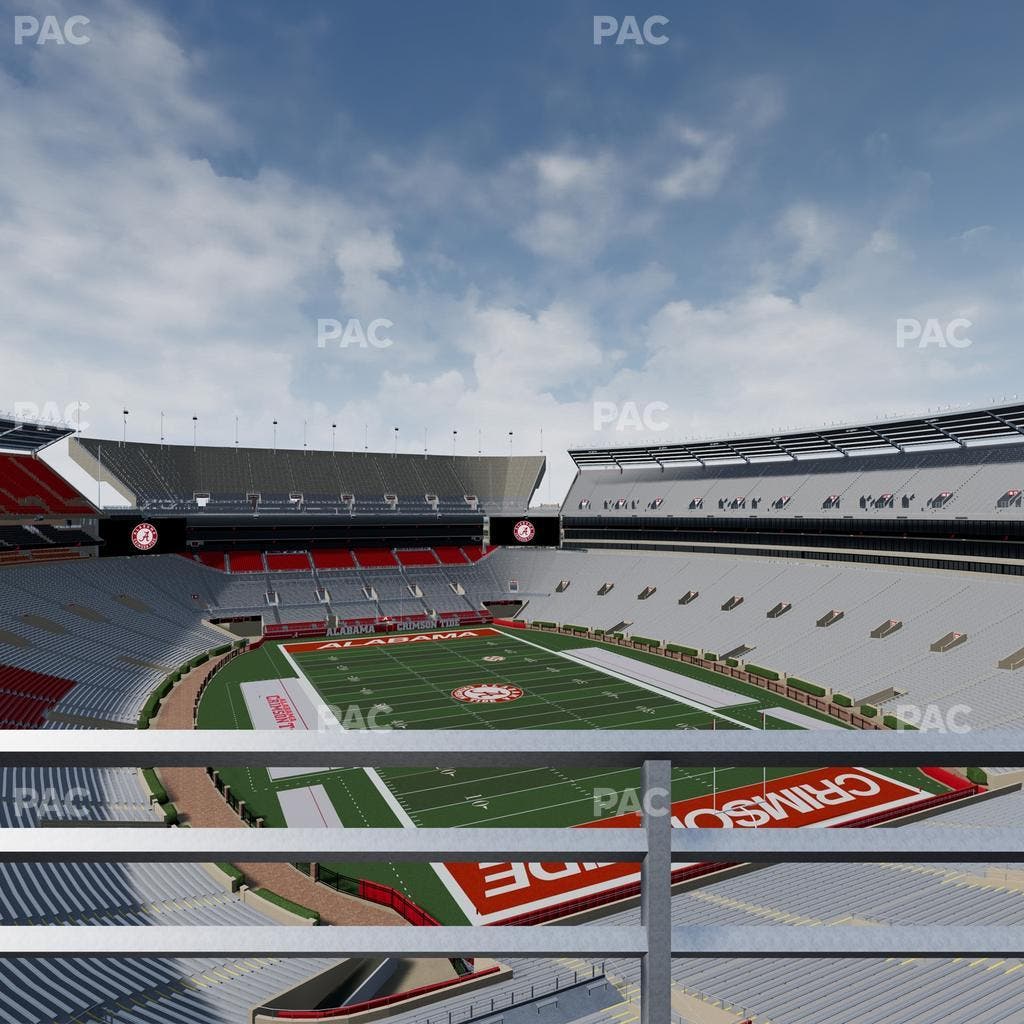 Bryant-Denny Stadium - Section Ss 12 Seat View