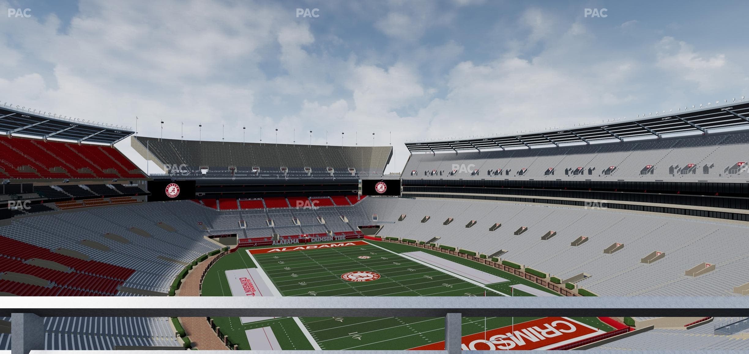 Bryant-Denny Stadium - Section Ss 12 Seat View