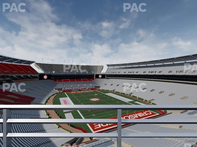 Bryant-Denny Stadium - Section Ss 12 Seat View