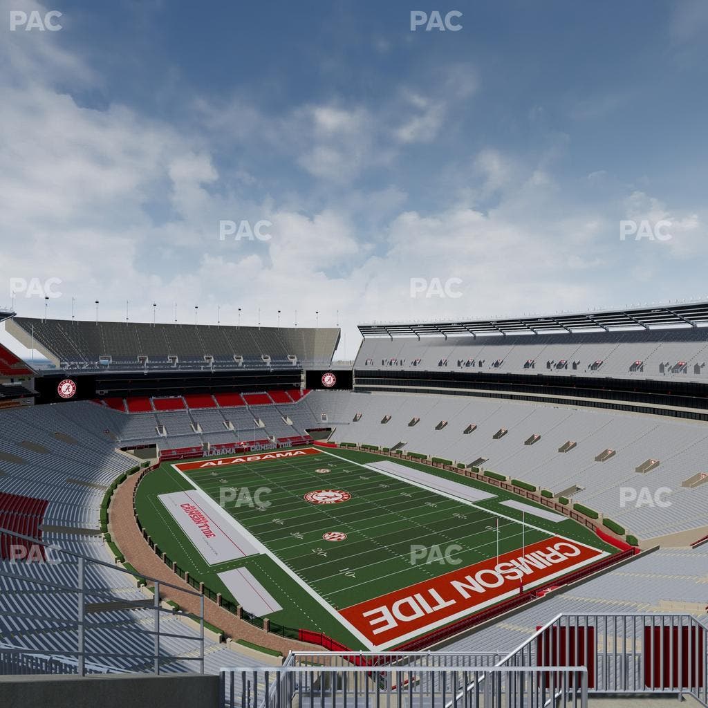 Bryant-Denny Stadium - Section Ss 13 Seat View