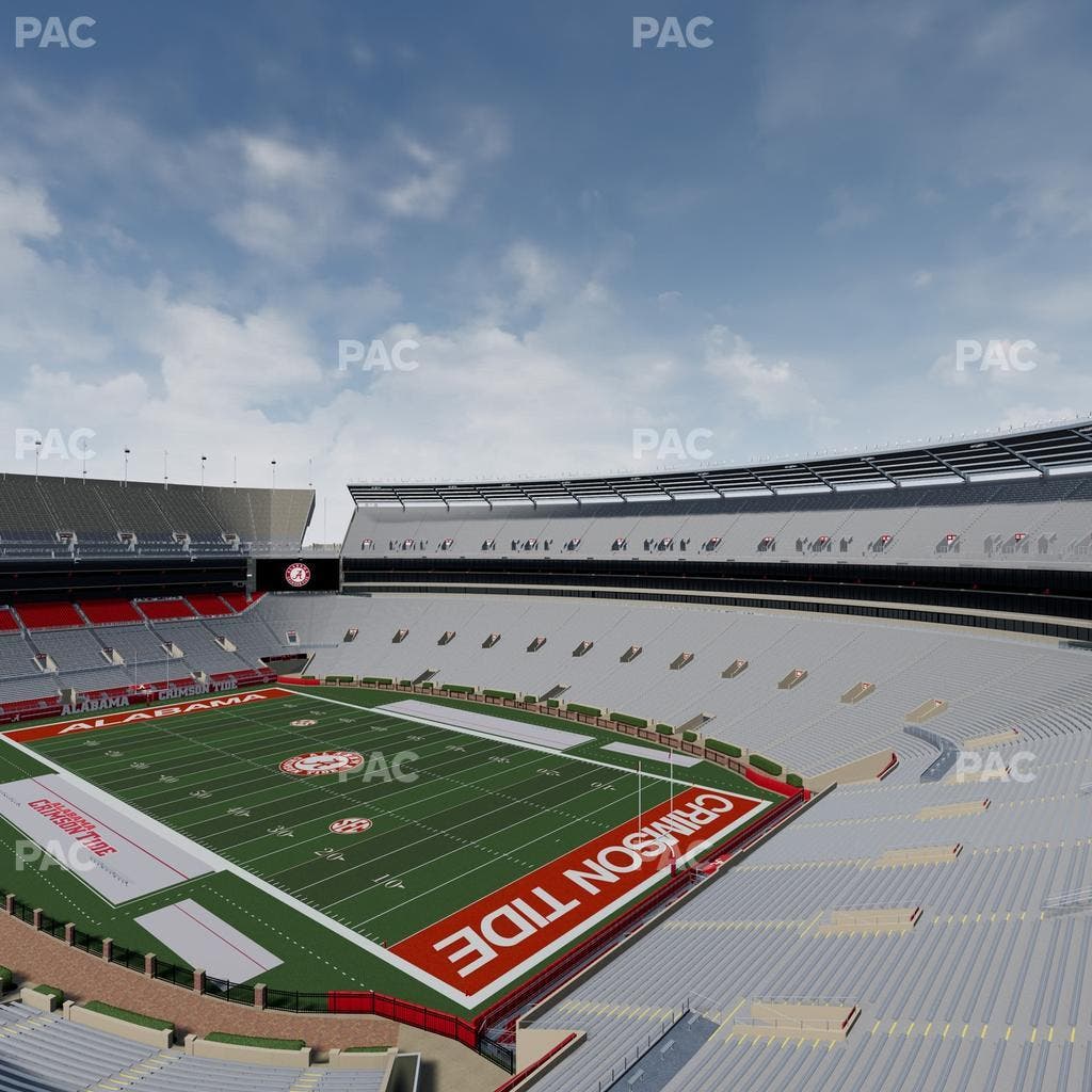 Bryant-Denny Stadium - Section Ss 14 Seat View