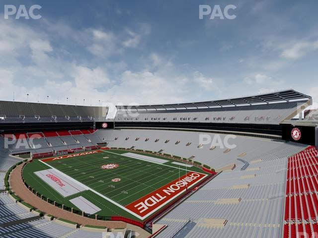 Bryant-Denny Stadium - Section Ss 14 Seat View