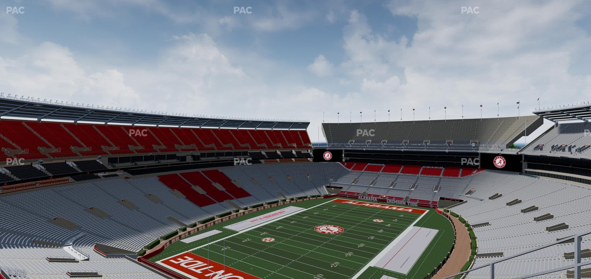 Bryant-Denny Stadium - Section Ss 2 Seat View