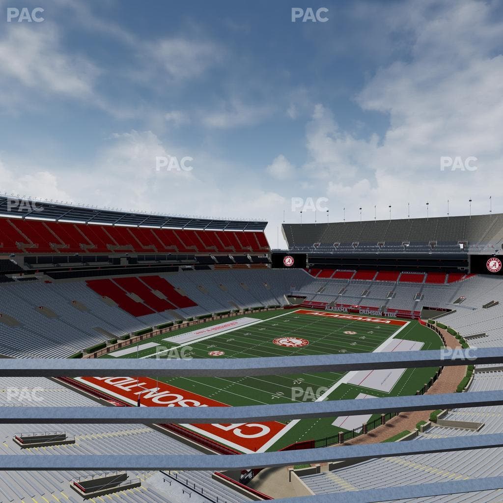 Bryant-Denny Stadium - Section Ss 3 Seat View