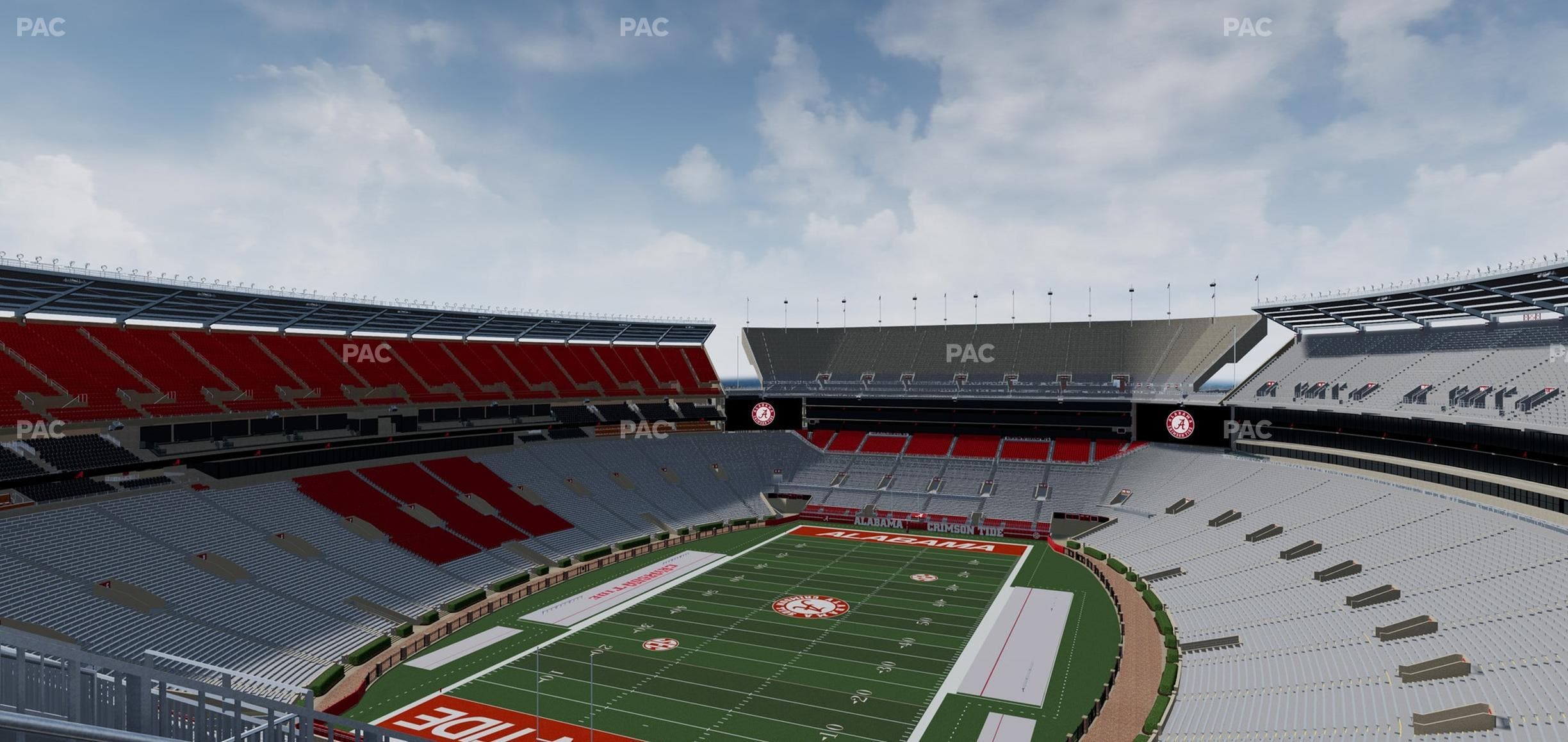 Bryant-Denny Stadium - Section Ss 4 Seat View