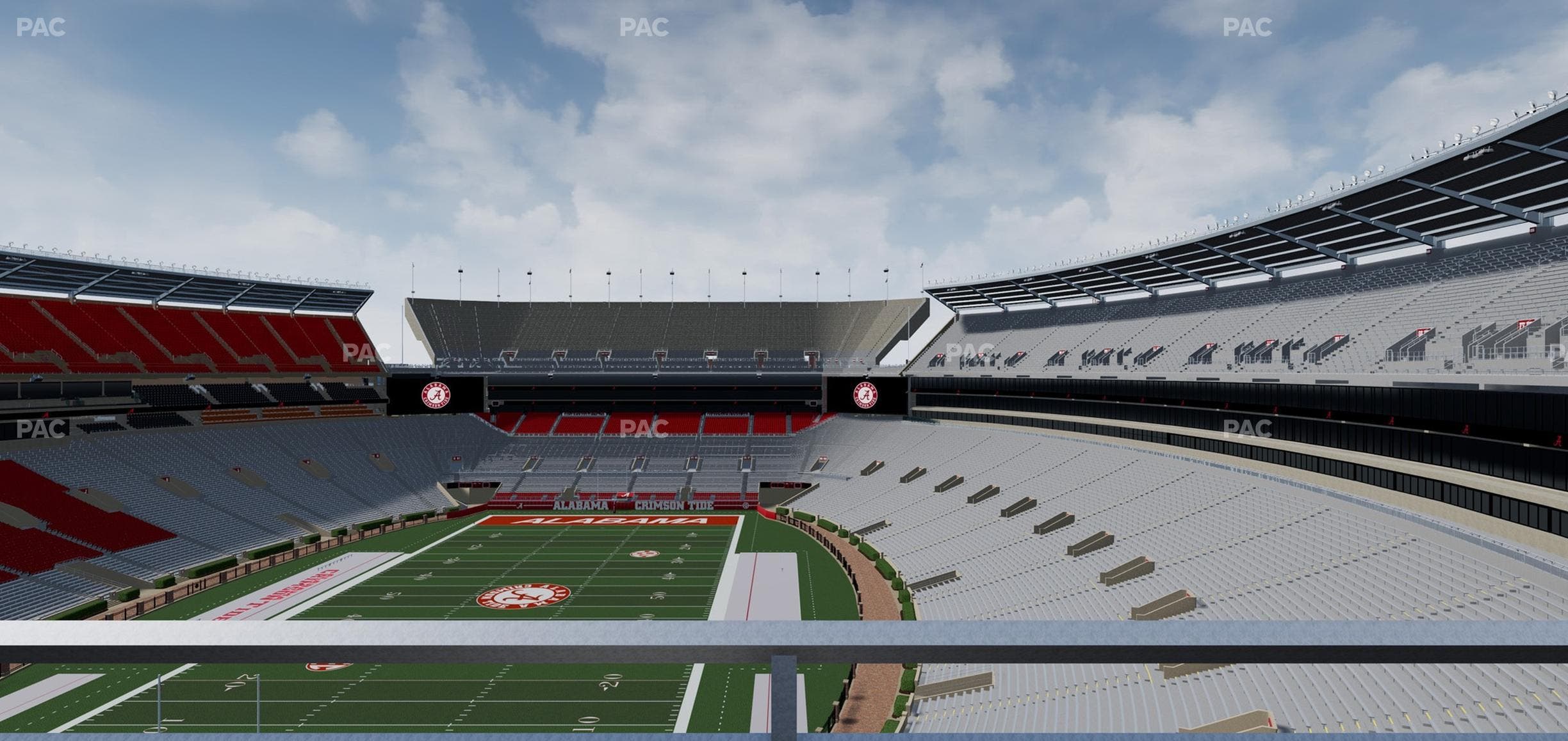Bryant-Denny Stadium - Section Ss 5 Seat View