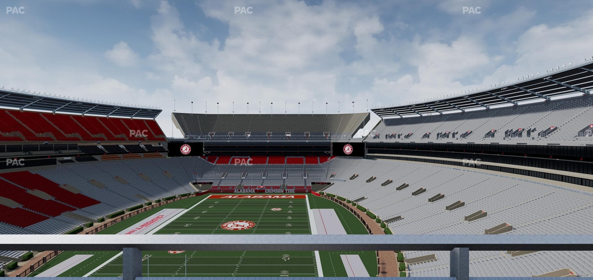 Bryant-Denny Stadium - Section Ss 6 Seat View