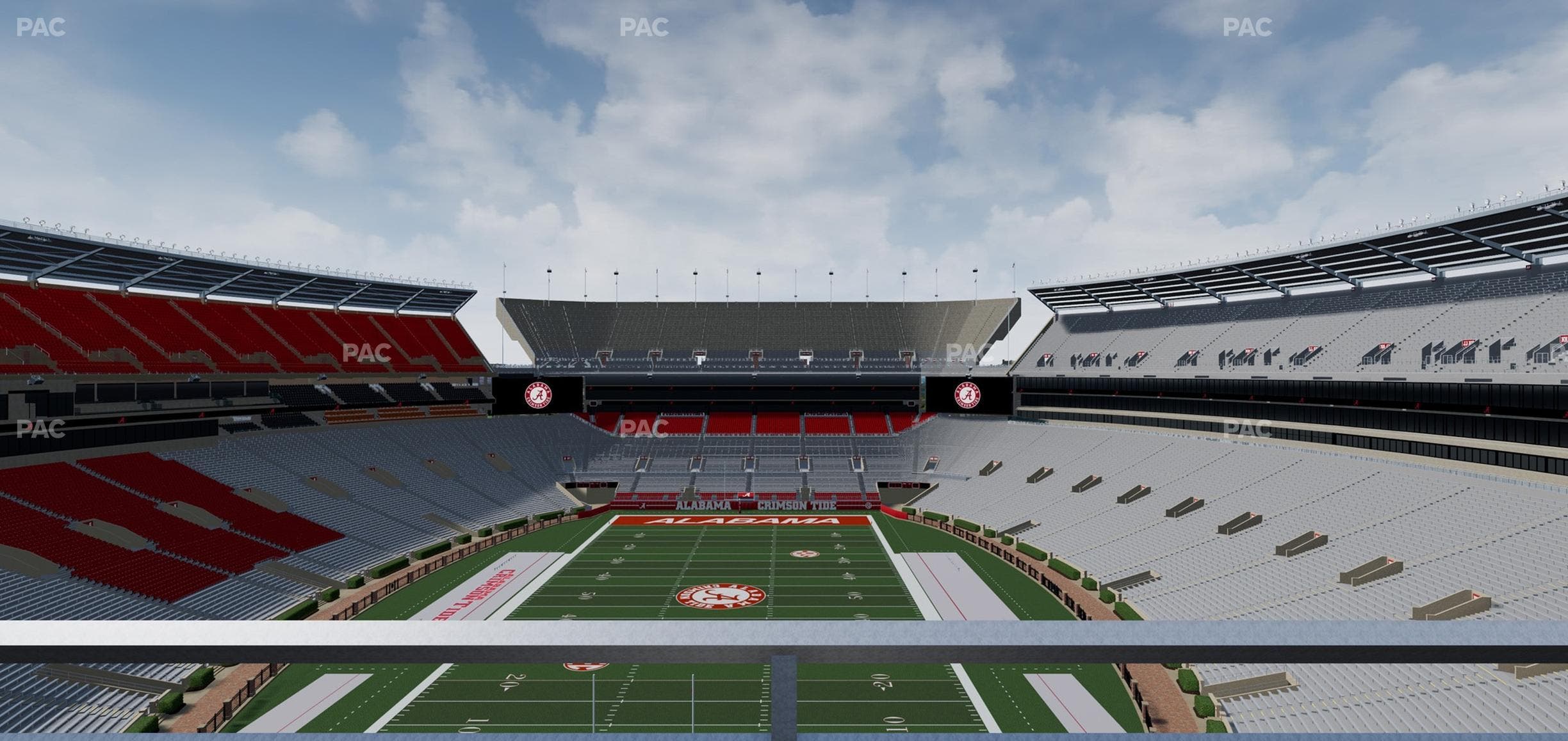 Bryant-Denny Stadium - Section Ss 7 Seat View