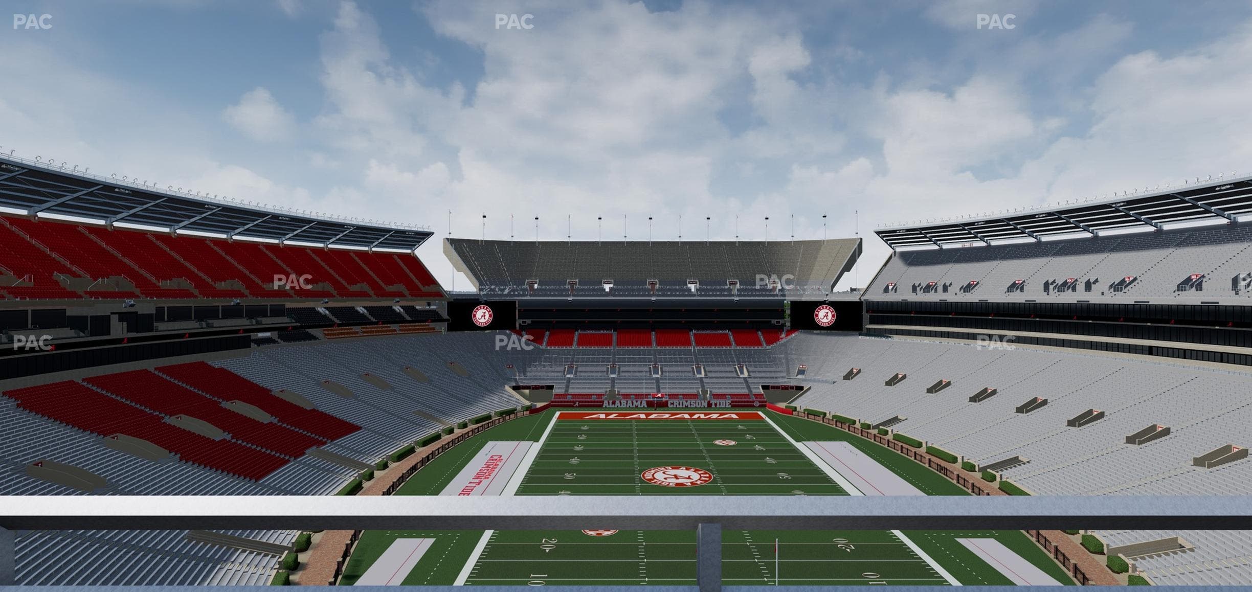 Bryant-Denny Stadium - Section Ss 8 Seat View