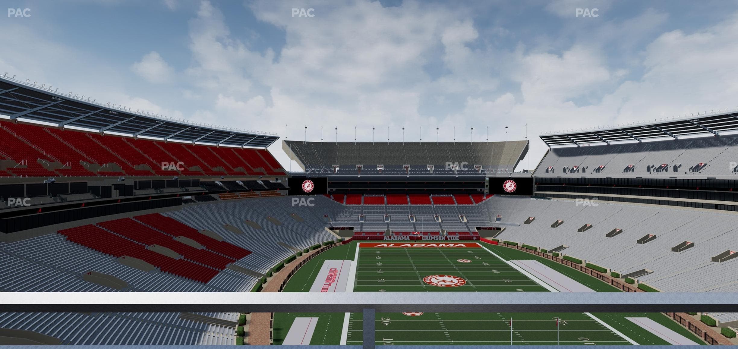 Bryant-Denny Stadium - Section Ss 9 Seat View