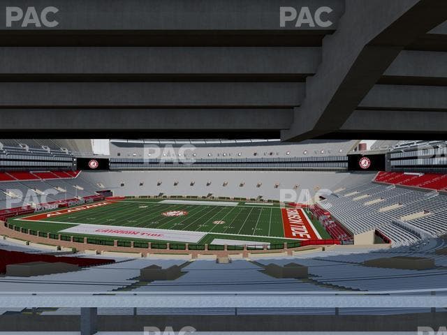 Bryant-Denny Stadium - Section Terrace Club 2 Seat View