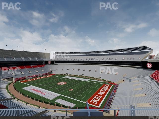 Bryant-Denny Stadium - Section U 3 C Seat View