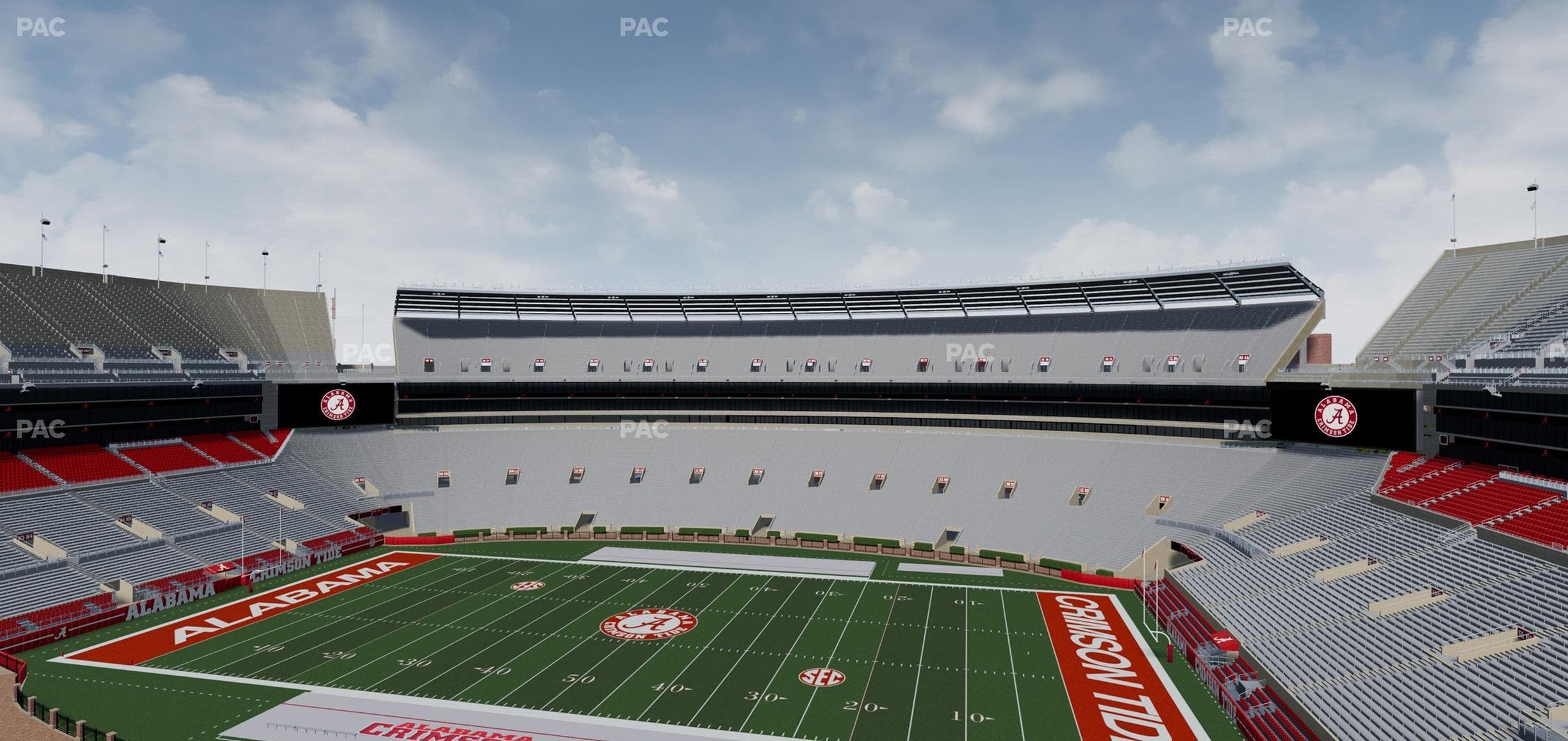 Bryant-Denny Stadium - Section U 3 F Seat View