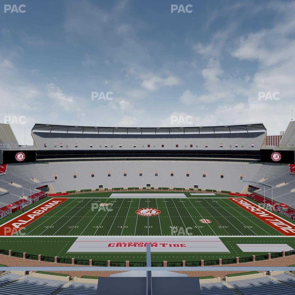Bryant-Denny Stadium - Section U 3 J Seat View