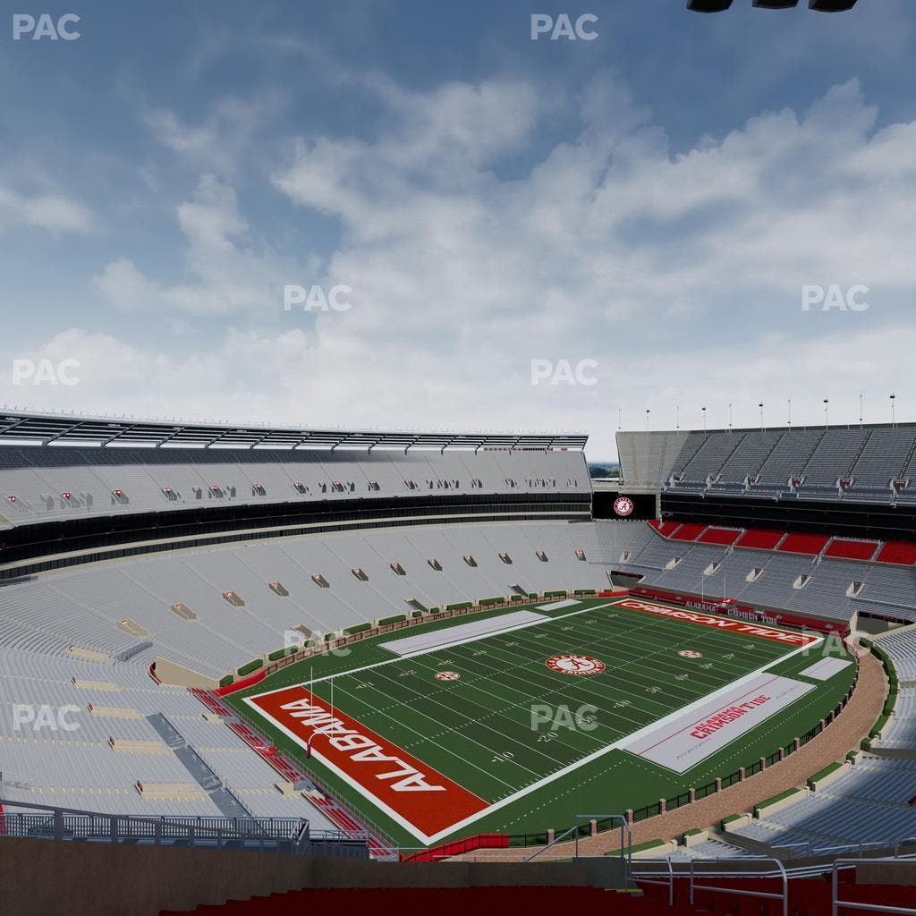 Bryant-Denny Stadium - Section U 3 R Seat View