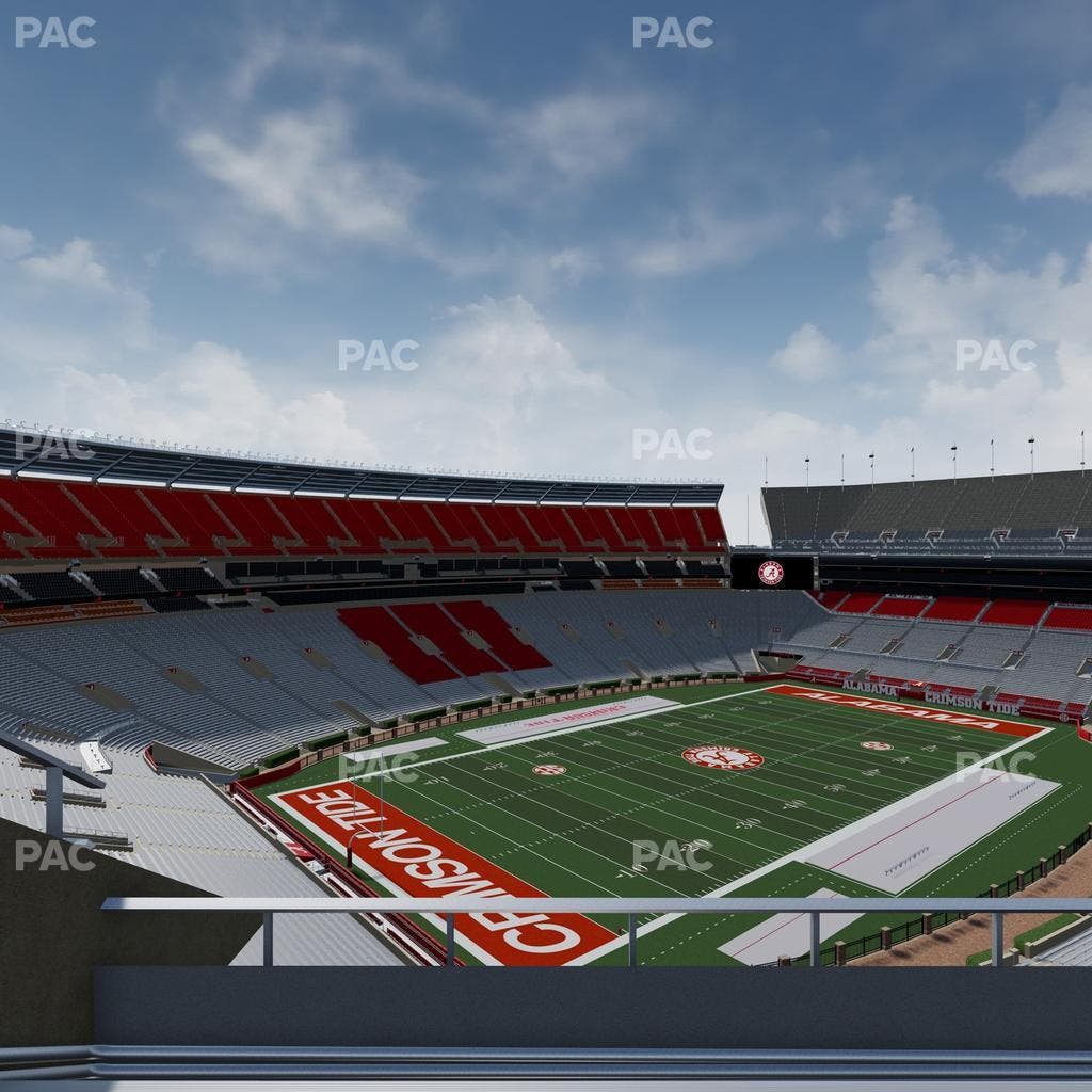 Bryant-Denny Stadium - Section U 4 Aa Seat View