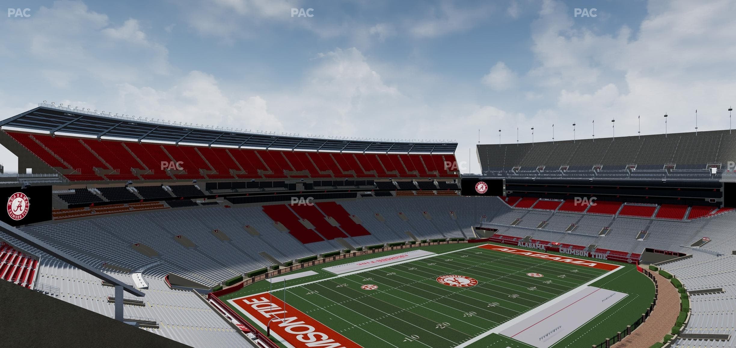 Bryant-Denny Stadium - Section U 4 Aa Seat View