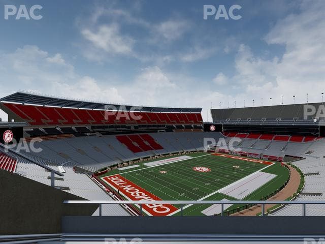 Bryant-Denny Stadium - Section U 4 Aa Seat View