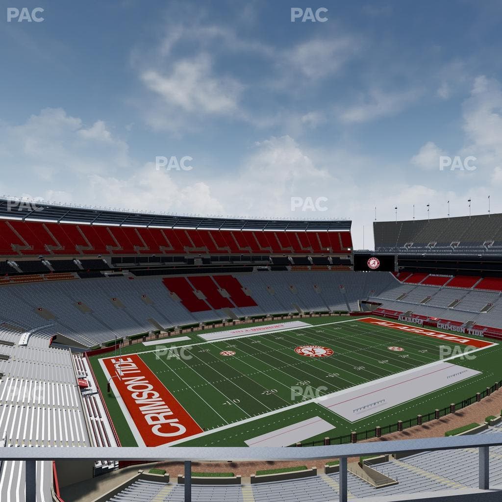 Bryant-Denny Stadium - Section U 4 Cc Seat View