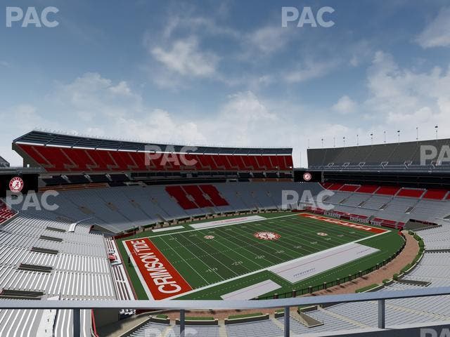 Bryant-Denny Stadium - Section U 4 Cc Seat View