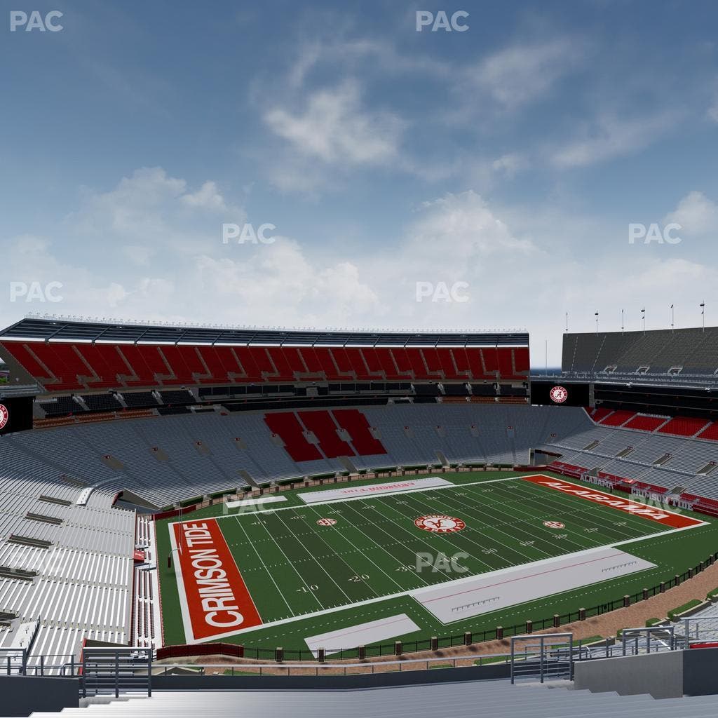 Bryant-Denny Stadium - Section U 4 Dd Seat View