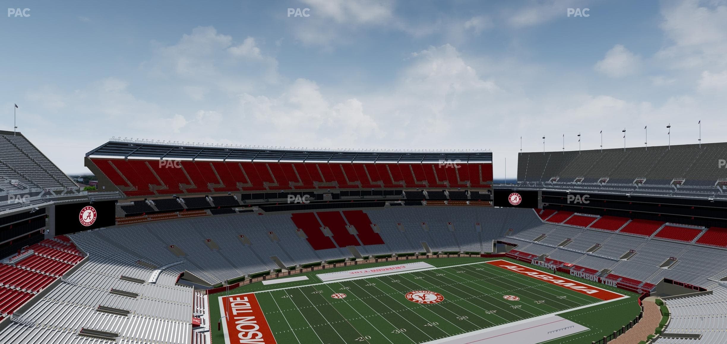 Bryant-Denny Stadium - Section U 4 Dd Seat View