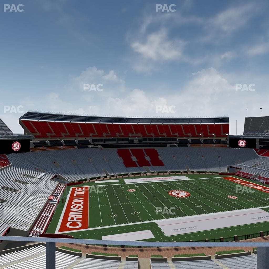 Bryant-Denny Stadium - Section U 4 Ee Seat View