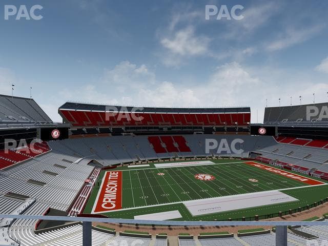 Bryant-Denny Stadium - Section U 4 Ee Seat View