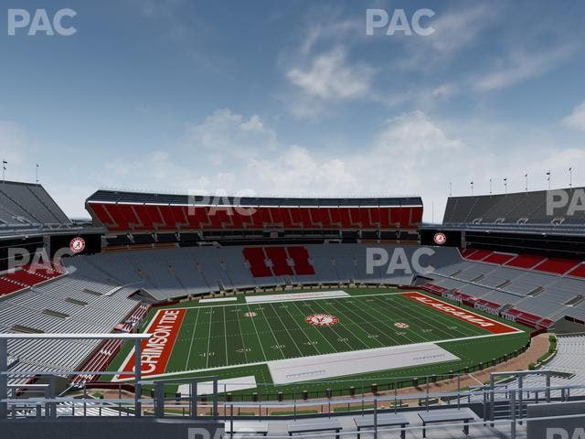 Bryant-Denny Stadium - Section U 4 Ff Seat View