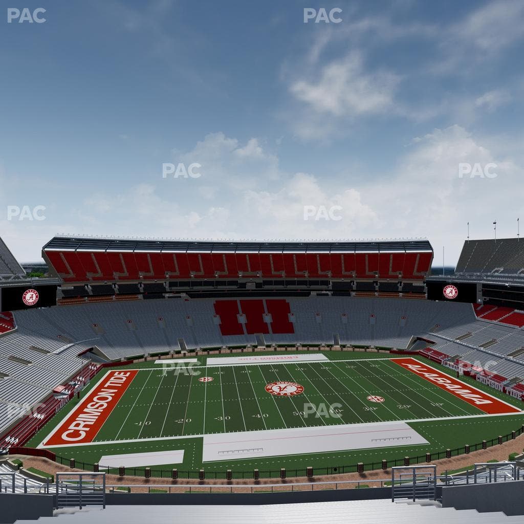 Bryant-Denny Stadium - Section U 4 Gg Seat View