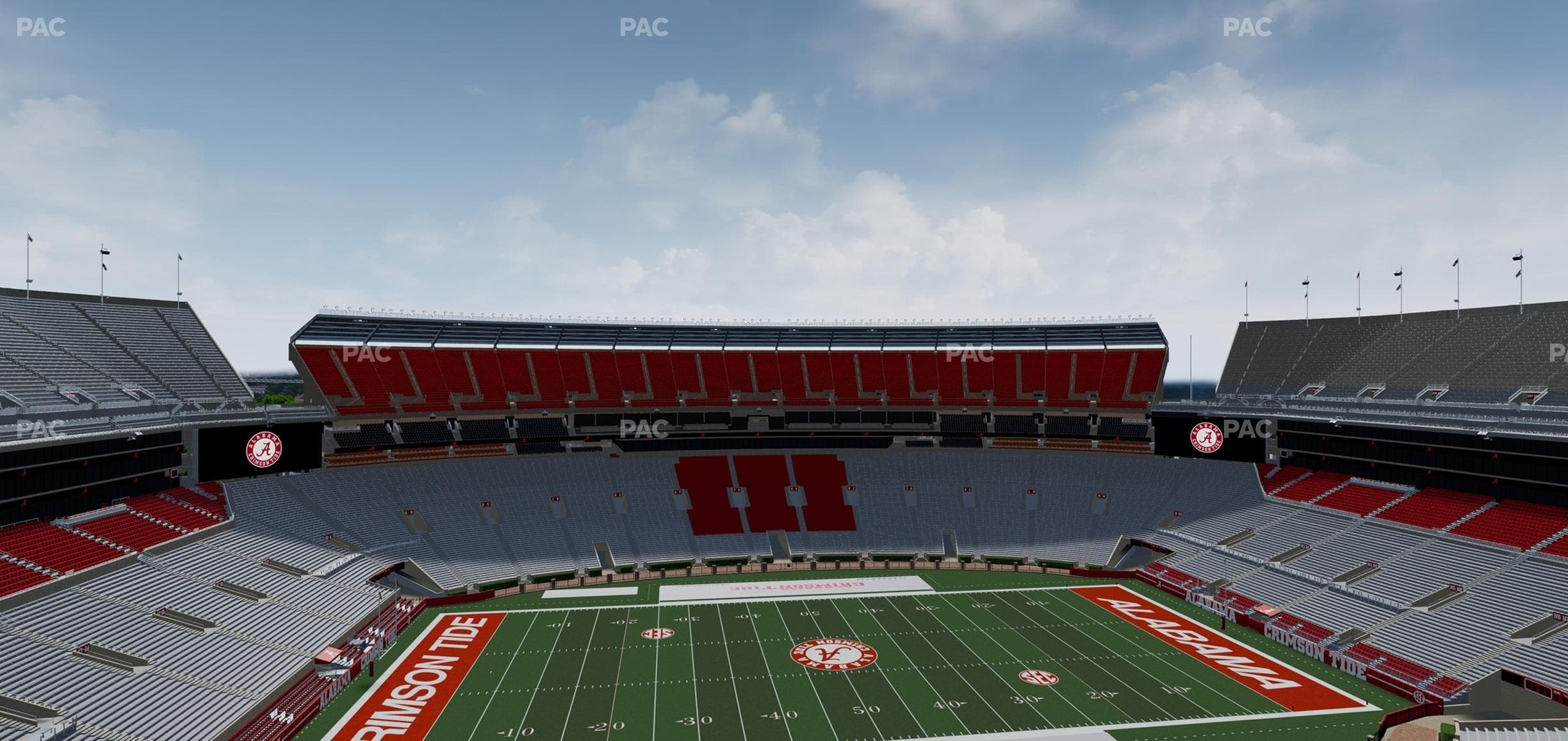 Bryant-Denny Stadium - Section U 4 Gg Seat View