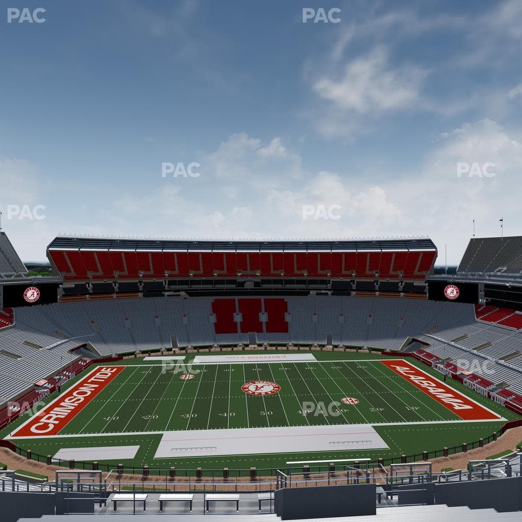 Bryant-Denny Stadium - Section U 4 Hh Seat View