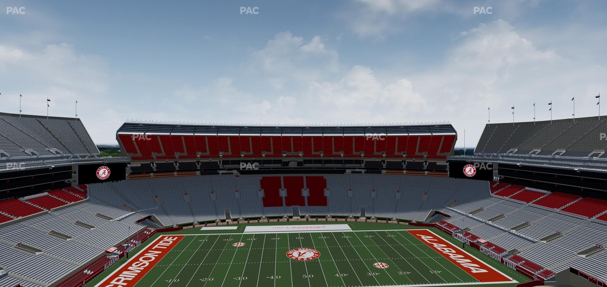 Bryant-Denny Stadium - Section U 4 Hh Seat View