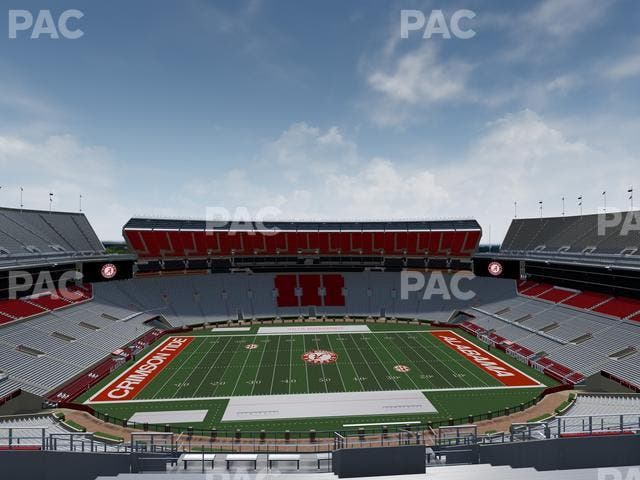 Bryant-Denny Stadium - Section U 4 Hh Seat View