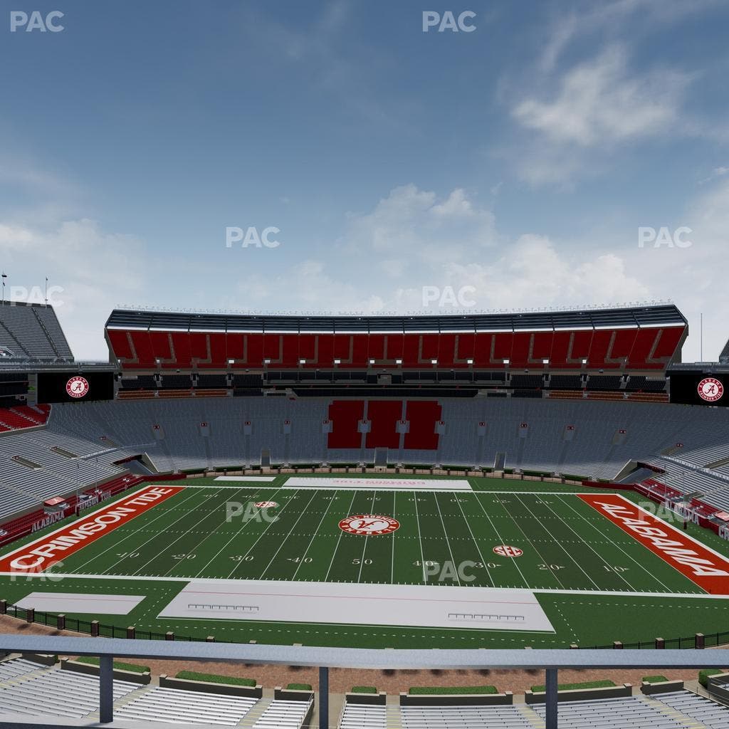 Bryant-Denny Stadium - Section U 4 Jj Seat View