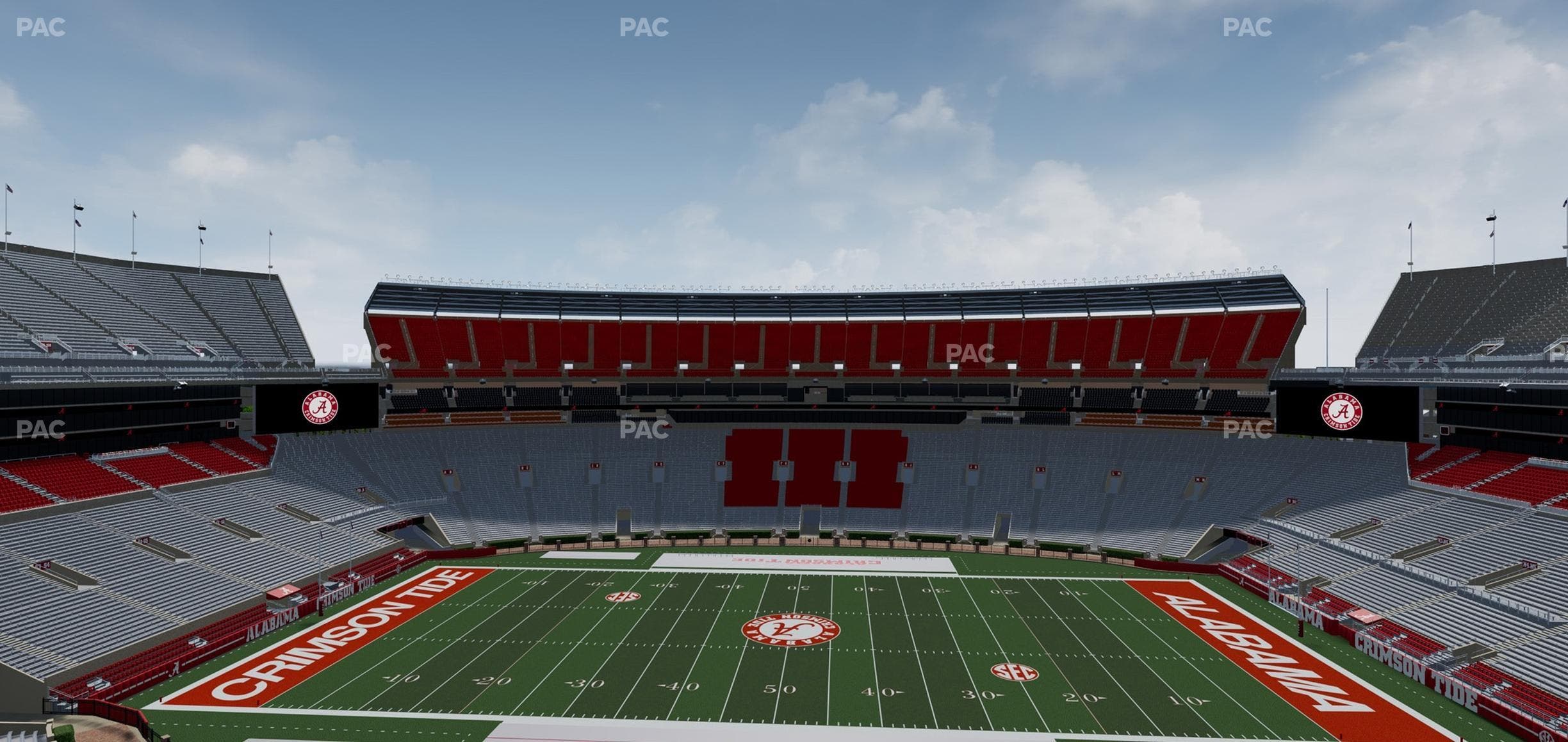 Bryant-Denny Stadium - Section U 4 Jj Seat View