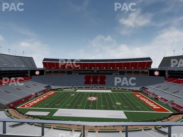 Bryant-Denny Stadium - Section U 4 Jj Seat View