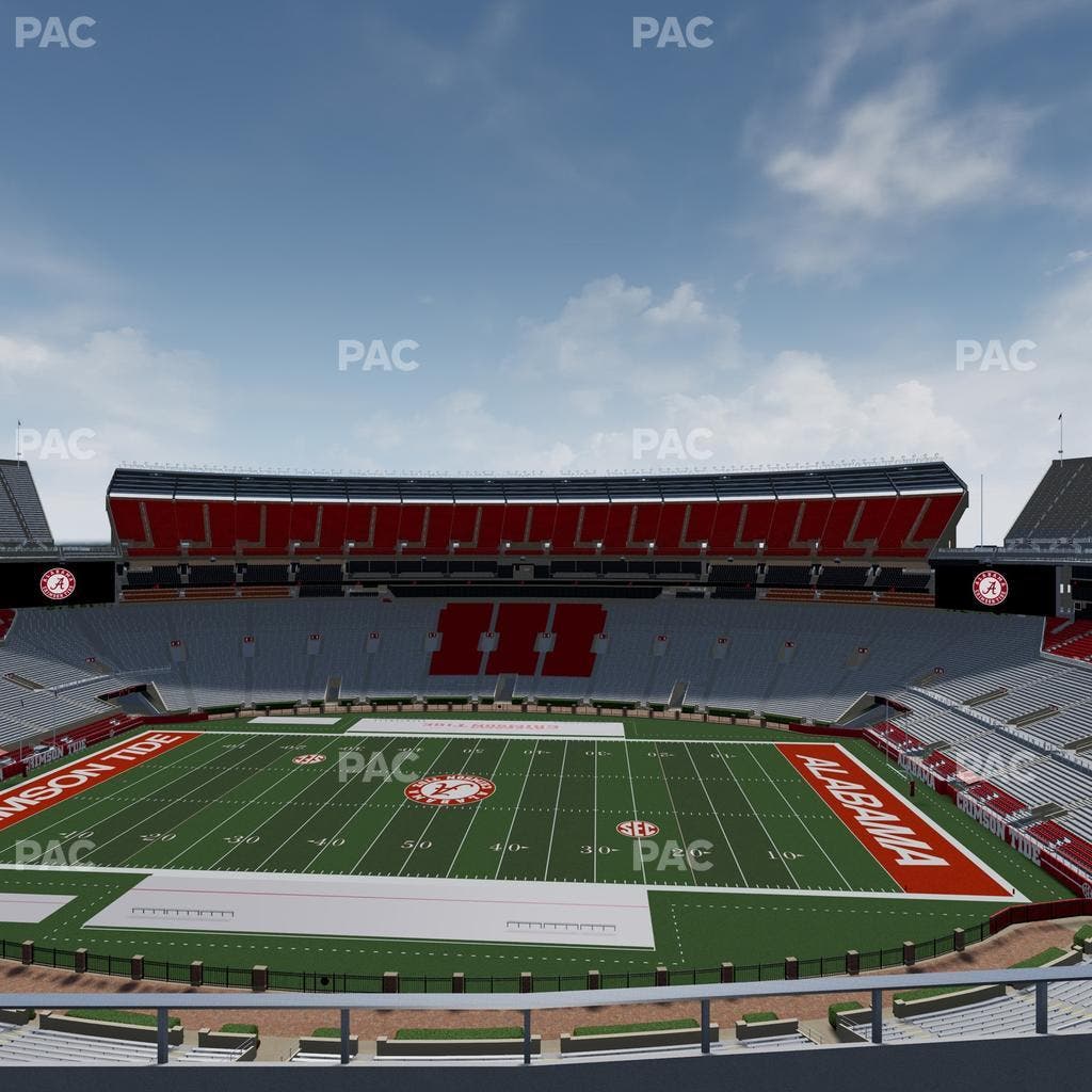 Bryant-Denny Stadium - Section U 4 Kk Seat View