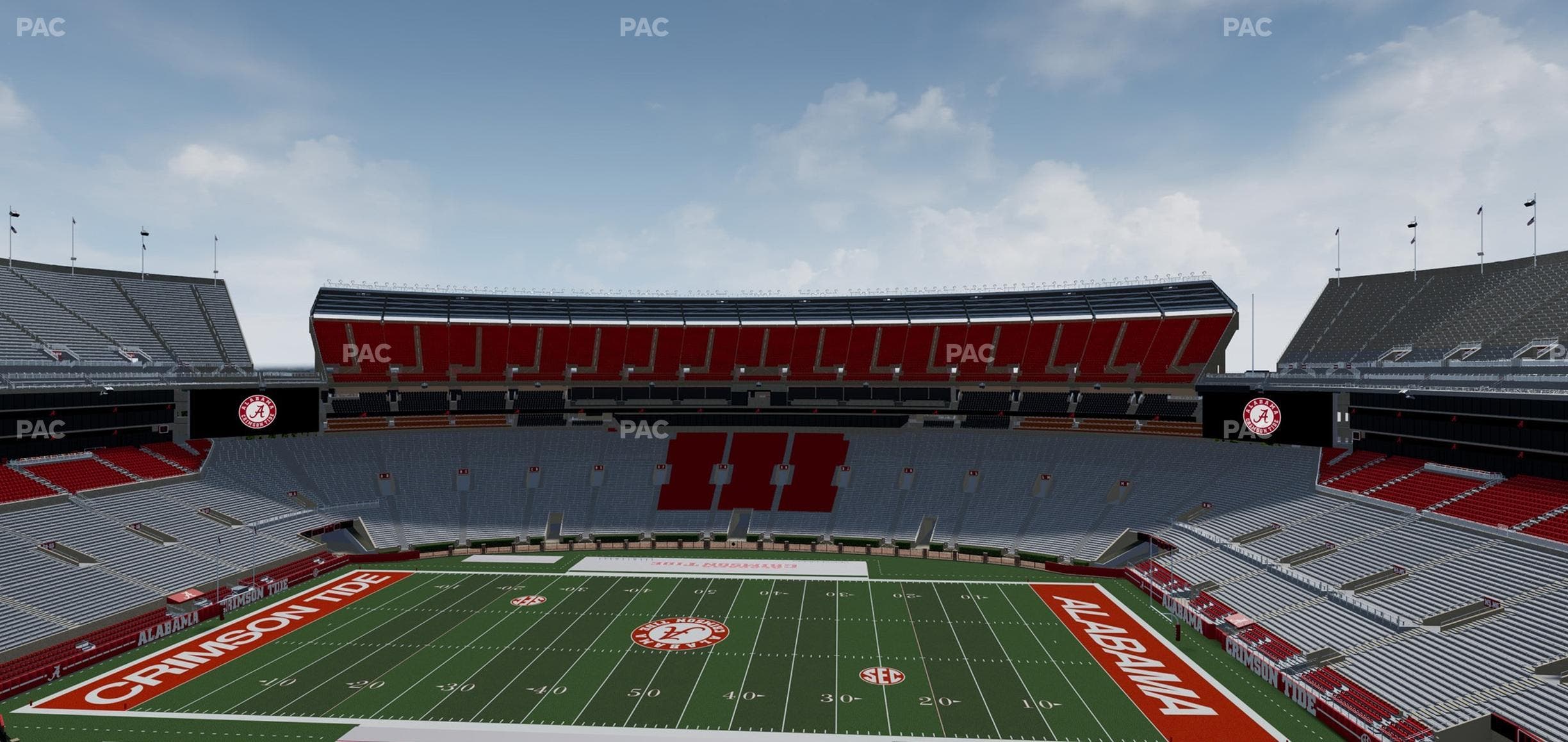 Bryant-Denny Stadium - Section U 4 Kk Seat View