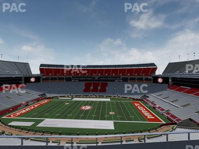 Bryant-Denny Stadium - Section U 4 Kk Seat View