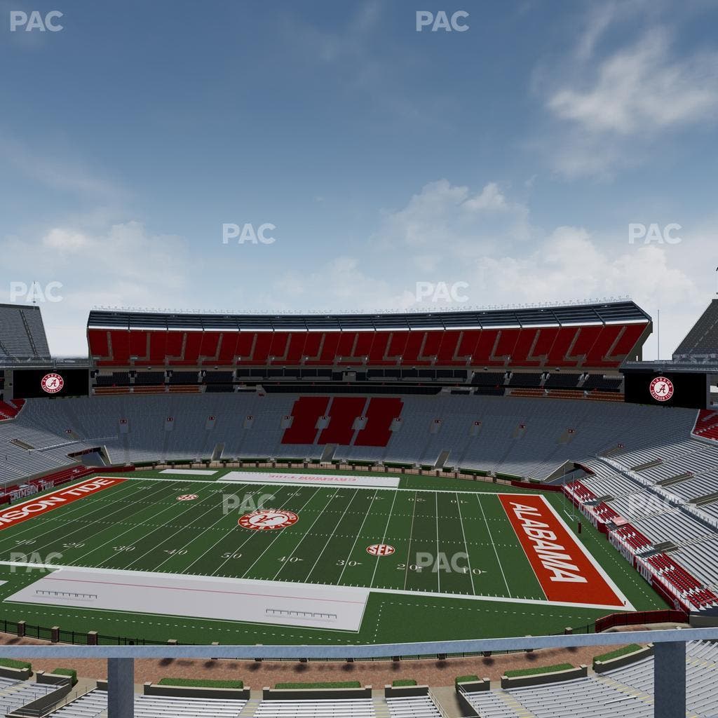Bryant-Denny Stadium - Section U 4 Ll Seat View