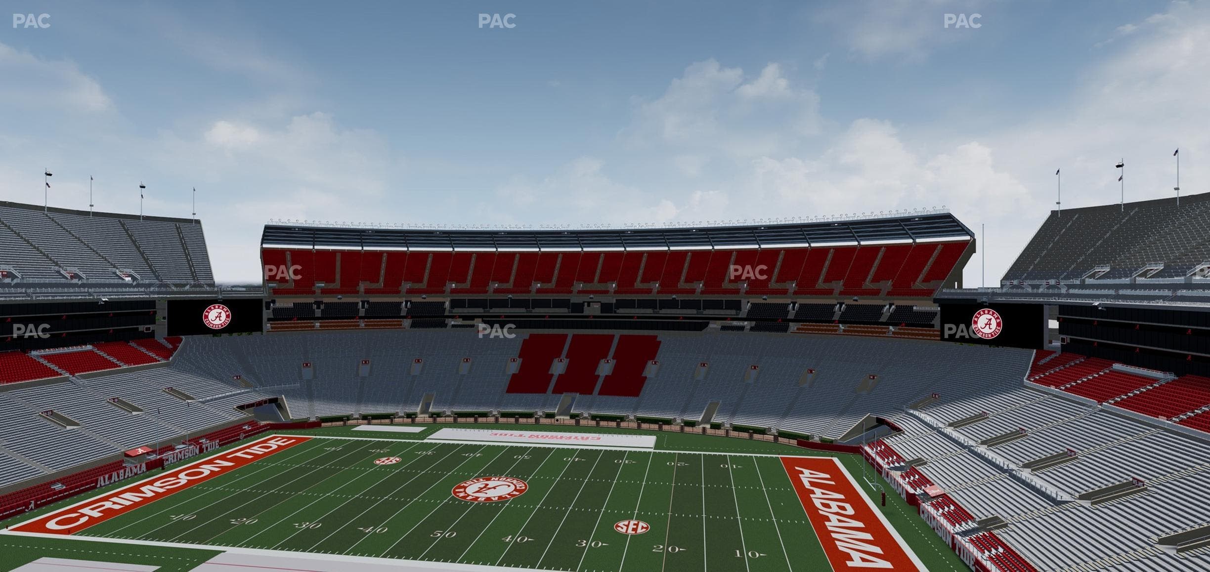 Bryant-Denny Stadium - Section U 4 Ll Seat View