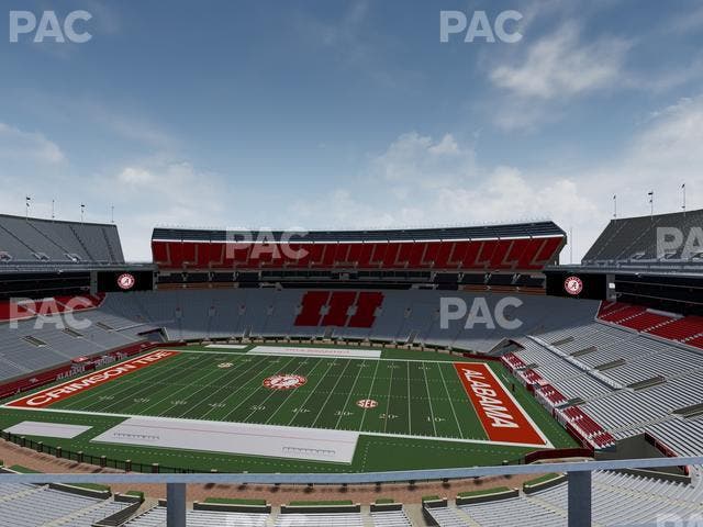 Bryant-Denny Stadium - Section U 4 Ll Seat View